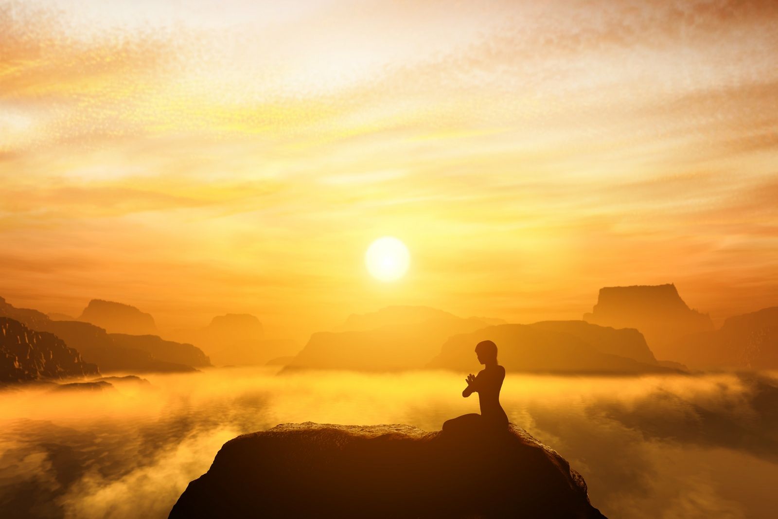 Stille am Morgen – Meditation bei Sonnenaufgang